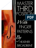 Master Third Position With Finger Patterns