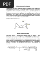 Determinacion Del Ruido en Modulación Lineal y Angular