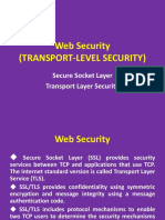 Web Security (Transport-Level Security)