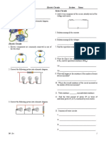 Physics Worksheet Lesson 19 Electric Circuits PDF