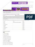 CBSE Class 10 Maths Formulae Algebra & Trigonometry Formulas @byjus