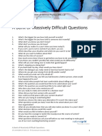 A Bank of Massively Difficult Questions v1.0 Jan 2011 - (1)