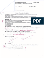 Controle Biochimie 2 (2008)