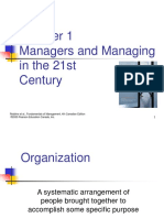 Managers and Managing in The 21st Century