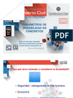 Parametros de Durabilidad Del Concreto PDF