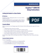 Gryphon™ I GM41XX Setup Instructions: Linking The Reader To A Base Station