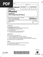 Physics: Pearson Edexcel