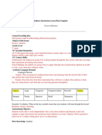 Indirect Instruction Lesson Plan Template: Toaster Radiation