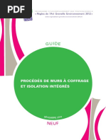 Guide Rage Procedes Murs Coffrage Et Isolation Integres Neuf 2014 12 PDF