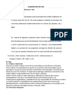 Informe de Elaboracion de Pan