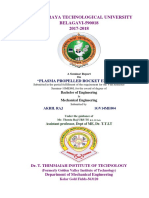 Seminar Report On Plasma Propelled Rocket Engines