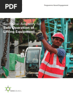 Safe Operation of Lifting Equipment: Technical Advisory For