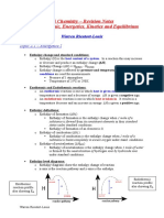 UNIT 2 Organic, Energetics, Kinetics and Equilibrium Part 1