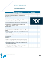 Lista de Chequeo Actividad Cognitiva