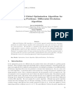 A Simple and Global Optimization Algorithm For Engineering Problems: Differential Evolution Algorithm