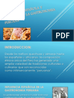 Influencia Española y Africana en La Gastronomia Peruana