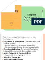 Adapting Organizations To Today'S Markets: Nickels Mchugh Mchugh