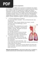 Funciones Del Sistema Respiratorio y Redaccion de Textos Literarios