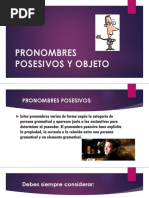 Pronombres Posesivos y Objeto.