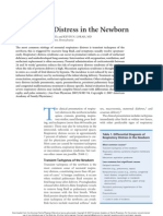 Respiratory Distress in The Newborn