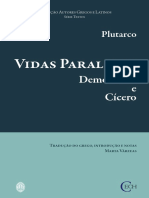 PLUTARCO. Vidas Paralelas - Demóstenes e Cícero PDF