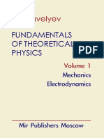 I V Savelyev Fundametals of Theoretical Physics Vol 1 PDF