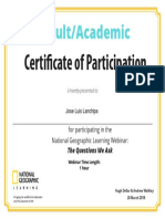 Adult Certificate March202018