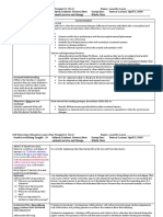 Supervisor Observation Lesson Plan Cycle 3