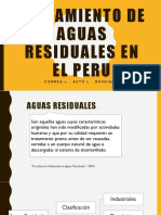 Tratamiento de Aguas Residuales en El Peru