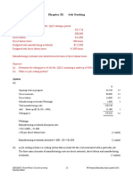 Chapter 21 Job Costing: Required