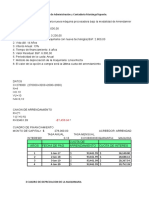 Arrendamiento Financiero