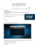 How To Hack WiFi Cracking WPA2 WPA WiFi Password Aircrack-Ng Step by Step Guide