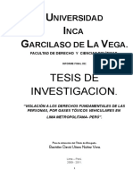 Tesis Pre Grado Revisada Por Uigv, Pro Centurion