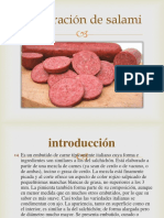 Elaboración de Salami