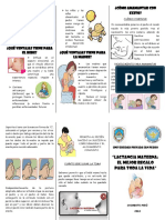 Triptico Lactancia