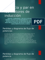 Potencia y Par en Los Motores de Induccion 2018