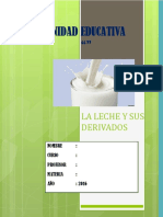 Monografía Leche y Sus Derivados