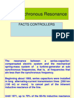 Sub Synchronous Resonance: Facts Controllers