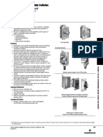 EDS Factory Sealed Tumbler Switches: Explosionproof, Dust-Ignitionproof