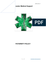 Leicester Medical Support: Paternity Policy Paternity - Policy - v1