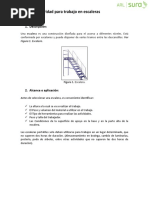 Guia de Seguridad para Trabajo Con Escalera