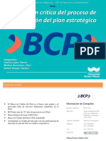 BCP - Planeamiento Estrategico y Operativo