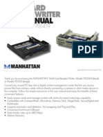 Card Reader Installation-701419 - Manual