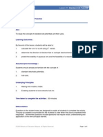 Lesson Plan: Lesson: Standard Cell Potential