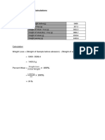 LA Abrasion Test: 6.0 Data, Results and Calculations