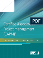 Certified Associate Project Management Exam Outline Sixth - 2017