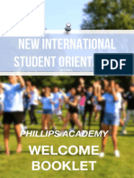 2018 New International Student Booklet