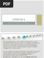 Unidad 4 Reclutamiento de Personal