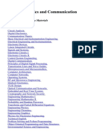 ECE Electronics and Communication Engineering - Lecture Notes and Study Material For College Students