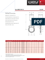 2.5.30 Wey Knife Gate Valve MGC PN 10: DN 50-600 Standard Construction